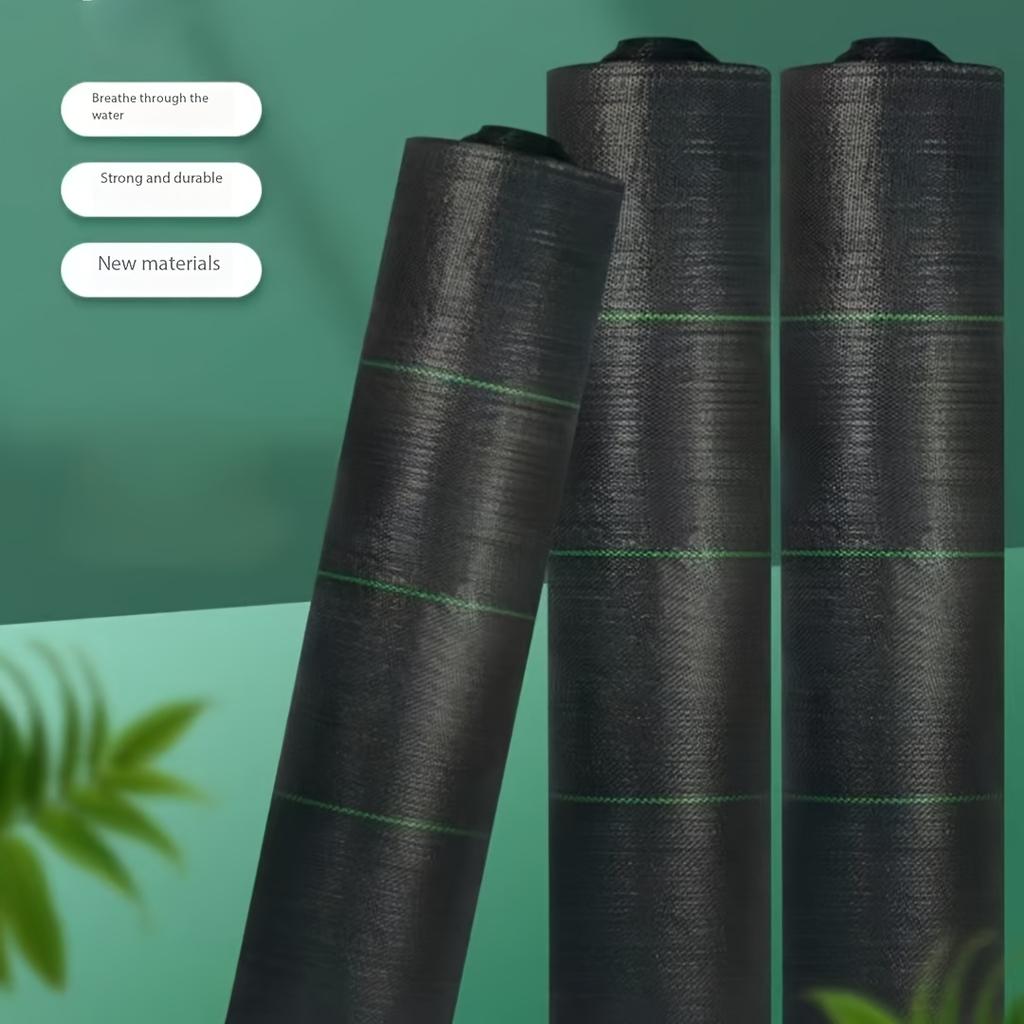 1pc Durable Weed-Proof Garden Mat - Plastic Grass-Resistant Mulch Cloth for Orchards & Fruit Trees, Perfect for Yard and Garden Maintenance