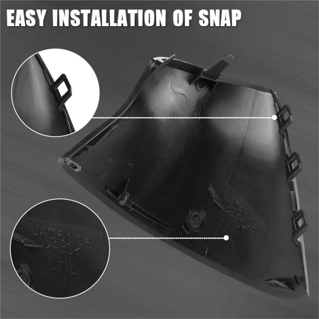 Left Right Side Rearview Mirror Triangle Base Cover, Compatible for Toyota Camry 2018-2023, for Toyota Avalon 2019-2022 Car Accessories(1pc Right)