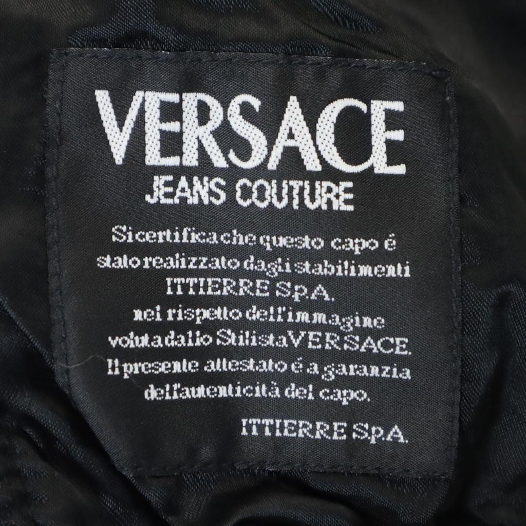 VERSACE JEANS COUTURE made in Italy Coating processing Batting jacket M Women Used