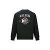 Reebok Fashion Casual Comfortable Pullover Round Neck Long Sleeve Sweatshirt Unisex sweatshirt Black 24FRM307UGH0