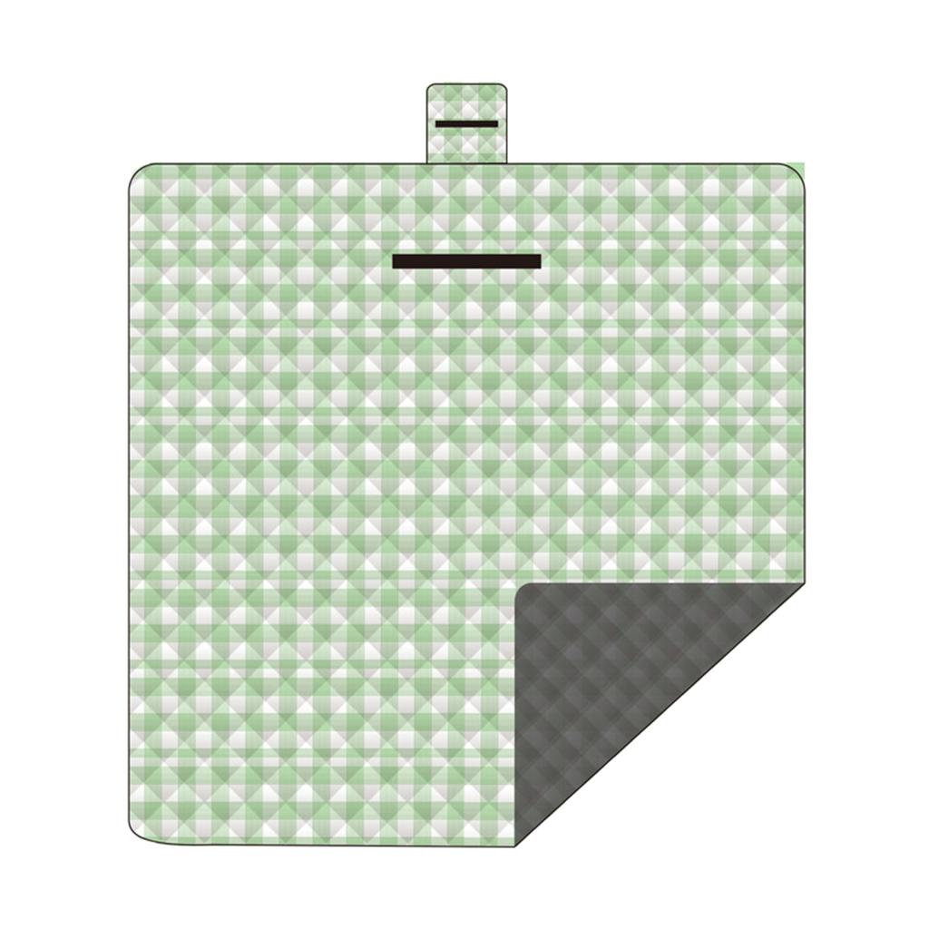 Portable Picnics Blanket Handy Mat Foldable Grid Pattern Beach Rugs Mat for Picnics Campings Travel Outdoor Concert