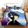 3D Printed Mob Psycho 10 Beding Set Anime Kageyama Shigeo Soft Duvet Cover Double Twin Ful Quen King Adult People Children Kids Comfortable Quilt