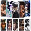 A-Attack On T-Titan Eren Yeager Phone Case For Samsung Galaxy A52 A32 A22 A12 A02S A50S A30S A51 A31 AA71 Note 20 Ultra 10 S10 P