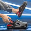 Sommer Herren Clogs Rutschfest Dicksohlige Freizeitschuhe Oberbekleidung Strand Weichsohlige Baotou Hausschuhe Herren Hausschuhe Sandalen