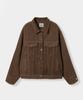 Euggen Eug Corduroy Trucker Jacket_Brown
