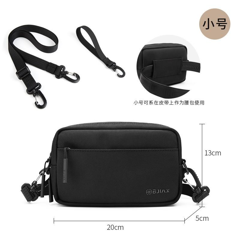 Men s High-end Waterproof Commuting Handbag New Walking Phone Bag Small 20x13x5
