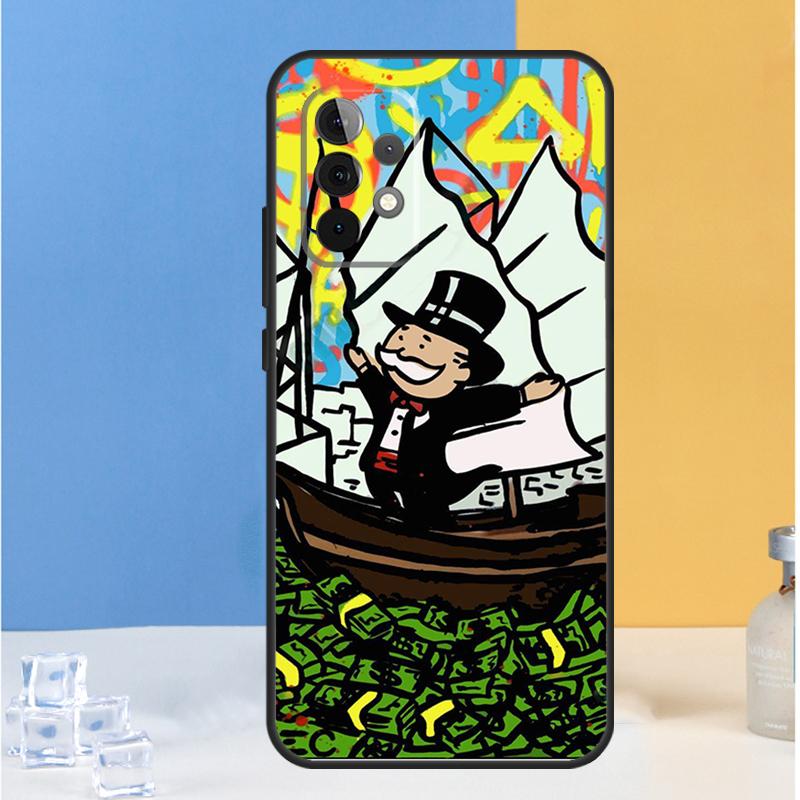 Monopolys Money Dollars For Samsung Galaxy A16 A26 A36 A56 A13 A33 A53 A05 A06 A54 A34 A14 A32 A52 A55 A35 A15 Case