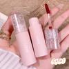 Soft Colour Velvet Lip Glaze Matte Matte Natural Makeup Holding Non-Stick Cup Vegan White Lip Glaze