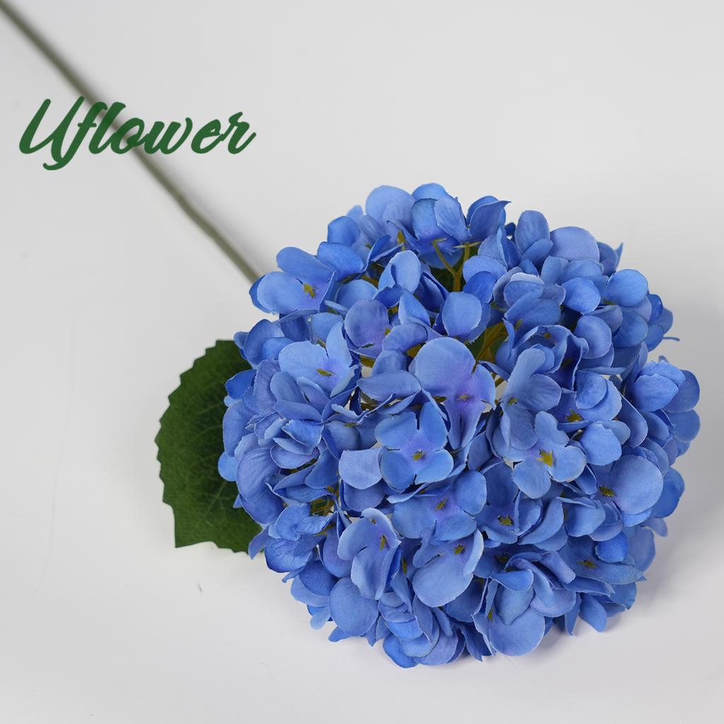 58cm Artificial Flowers Silk Hydrangea Bouque for Wedding Home Party Living Room Table Decoration Accessories