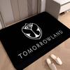 T-Tomorrowland Music Logo Tappeto per Corridoio Stile INS Morbido Pavimento per Camera da Letto Tappetino per Lavanderia Casa Tappeti Antiscivolo per Zona Comodino