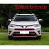 Mittleres Sieb Gitter Frontgrill Gitter für Toyota RAV4 2016 2017 2018 2019 Frontgrill Gitter Abdeckung Edelstahl Zubehör