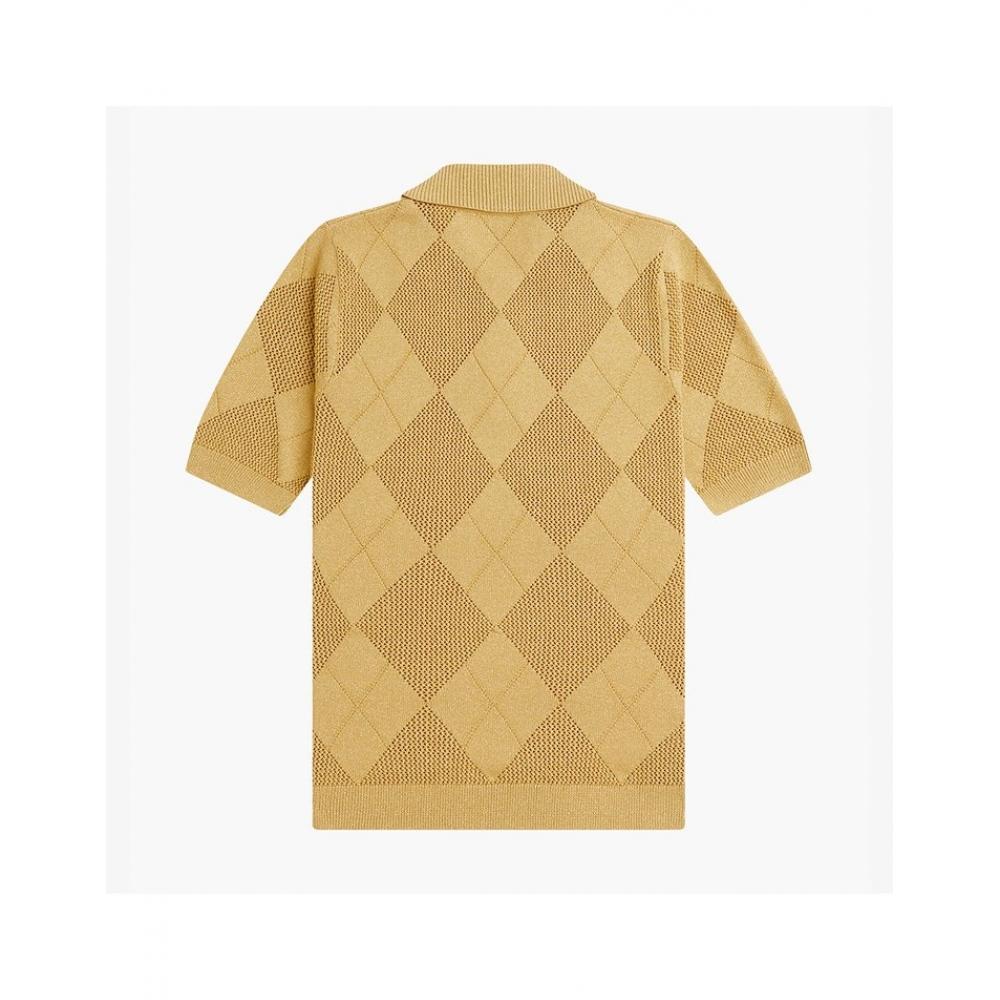 Fred Perry Argyle Knit Shirt  926  Afpf2417106 926