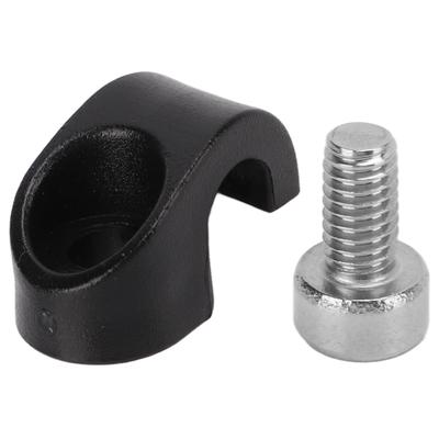 Bike Brake Cable Clip U Clamps Shifting Pipe C Clip Buckle Plastic for Mountain Road Bike Black