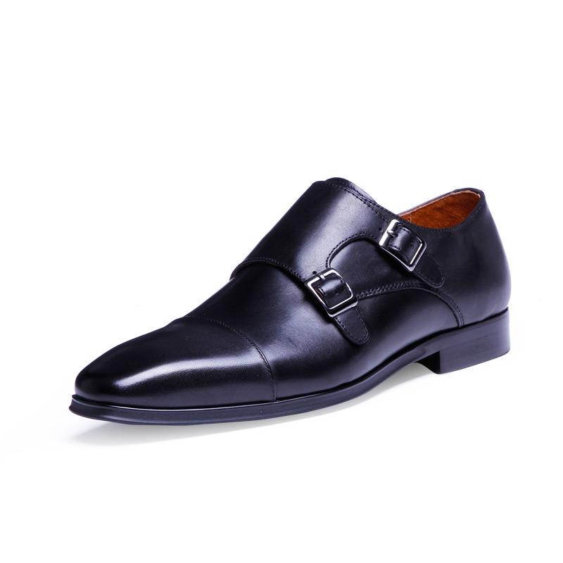 Double Monk Strap Formal Mens Shoes Men's Genuine Calf Leather Dress Shoes Double Monk Strap Formal Mens Shoes Men's Genuine Calf Leather Dress Shoes