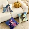 The Legend of HHei Anime Square DoubleSided Printed Pillow Case Bedroom Bedside Pillow Sofa Cushion Cover Gift