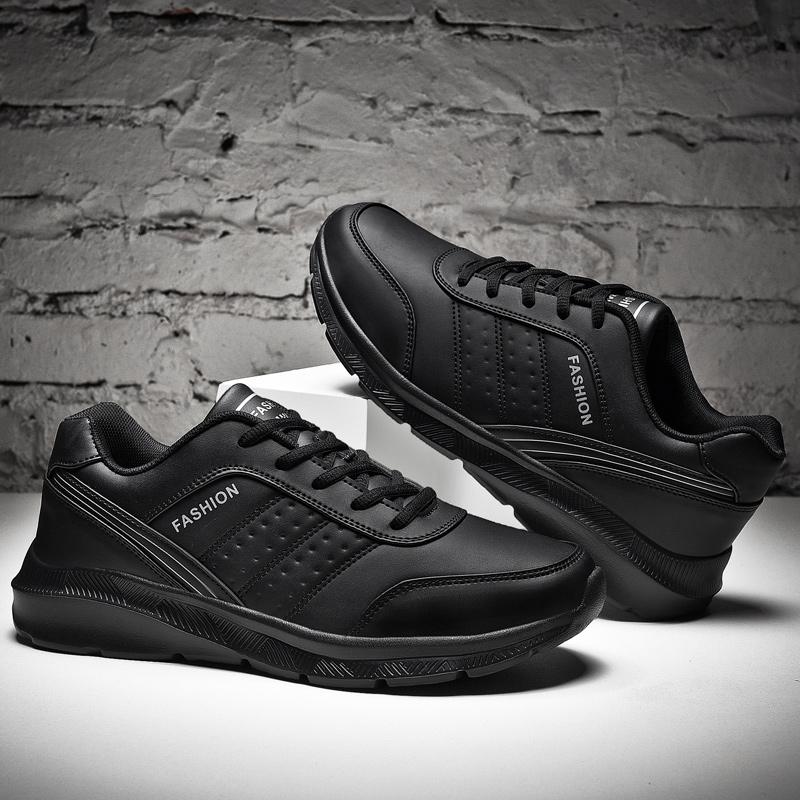 New Fashion White Men 'S Casual Shoes Large Size High Quality Leather Comfortable Men 'S Sneaker 48 Non Slip Walking Mens Shoes 47