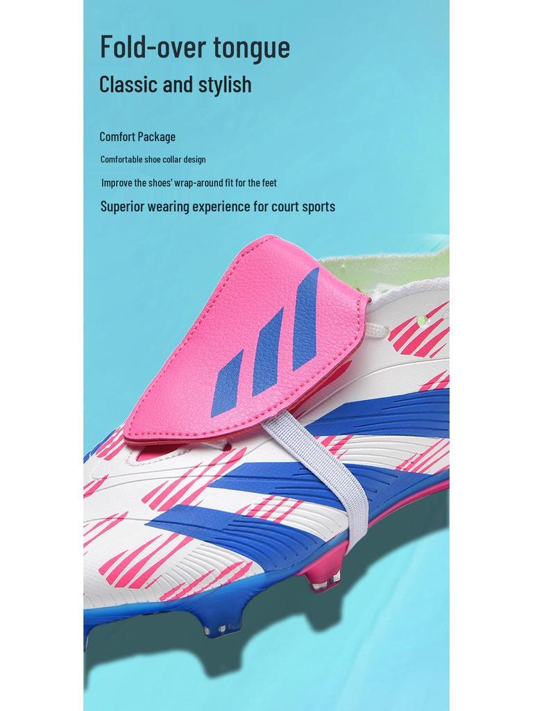 Unisex Fußballschuhe für draußen für Erwachsene & Kinder - Lange & Kurze Stollen für Kunstrasen