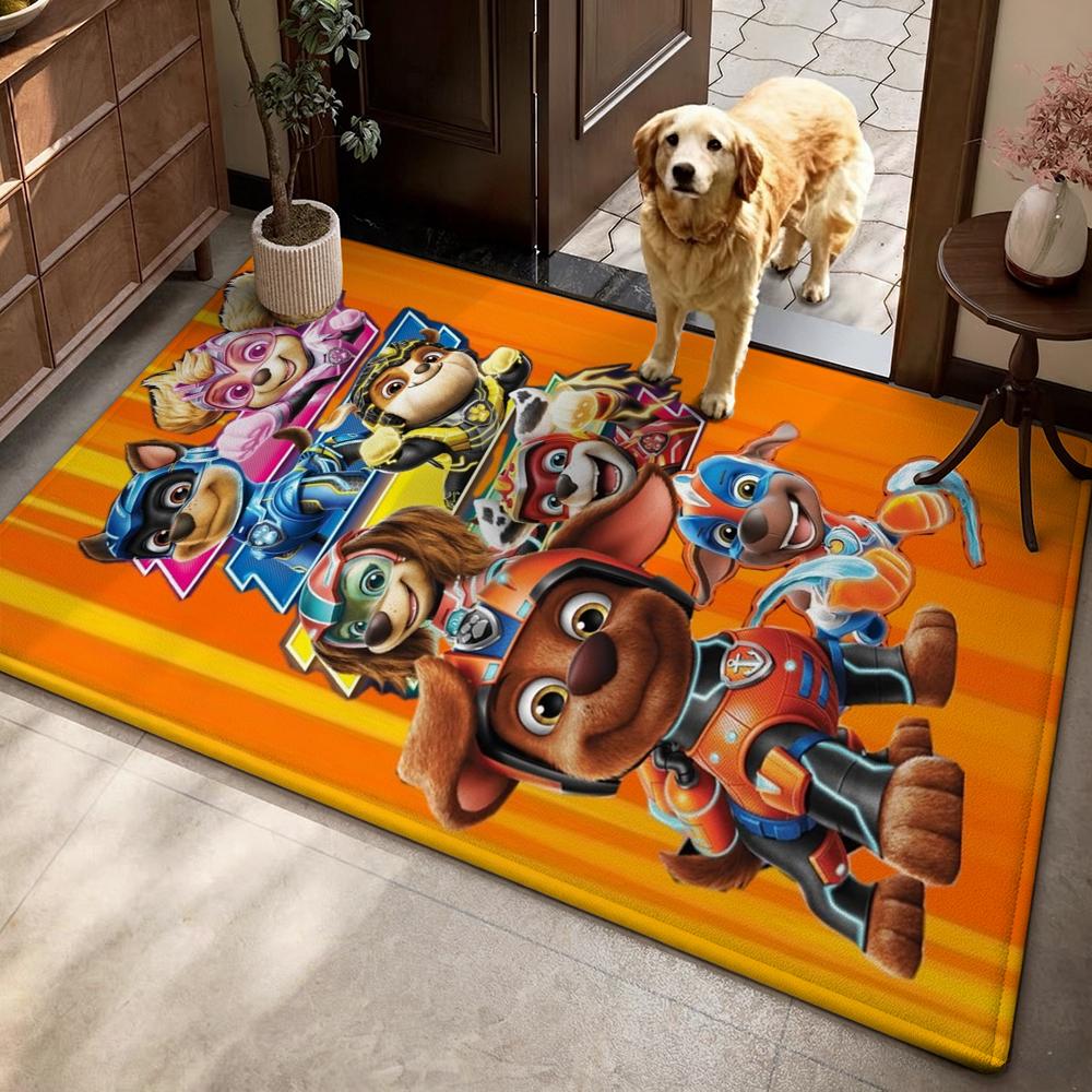 Paw Patrol Rescue Mission Indoor Rug Soft Nonslip Carpet For Living Room Hallway Balcony Home Decor Great Holiday Gift