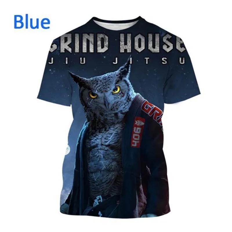 

Дышащая футболка с коротким рукавом с забавным 3D-принтом в животный принт для мужчин и влюбленных, уличная одежда в стиле Харадзюку XL