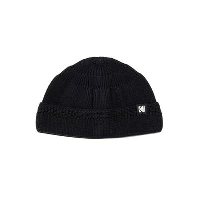 Kodak Apparel Baumwoll-Kurzbeanie SCHWARZ