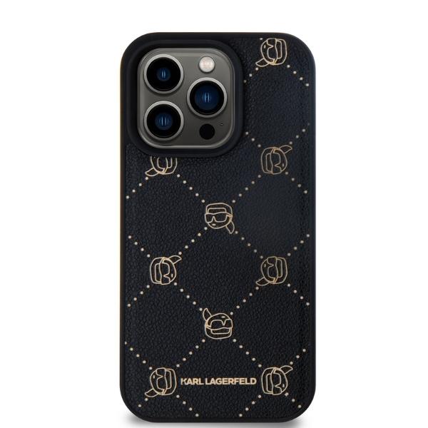 Karl Lagerfeld Klhmp15Lpgkhphk Iphone 15Pro 6.1 Czarny/Black Magsafe Karl Head