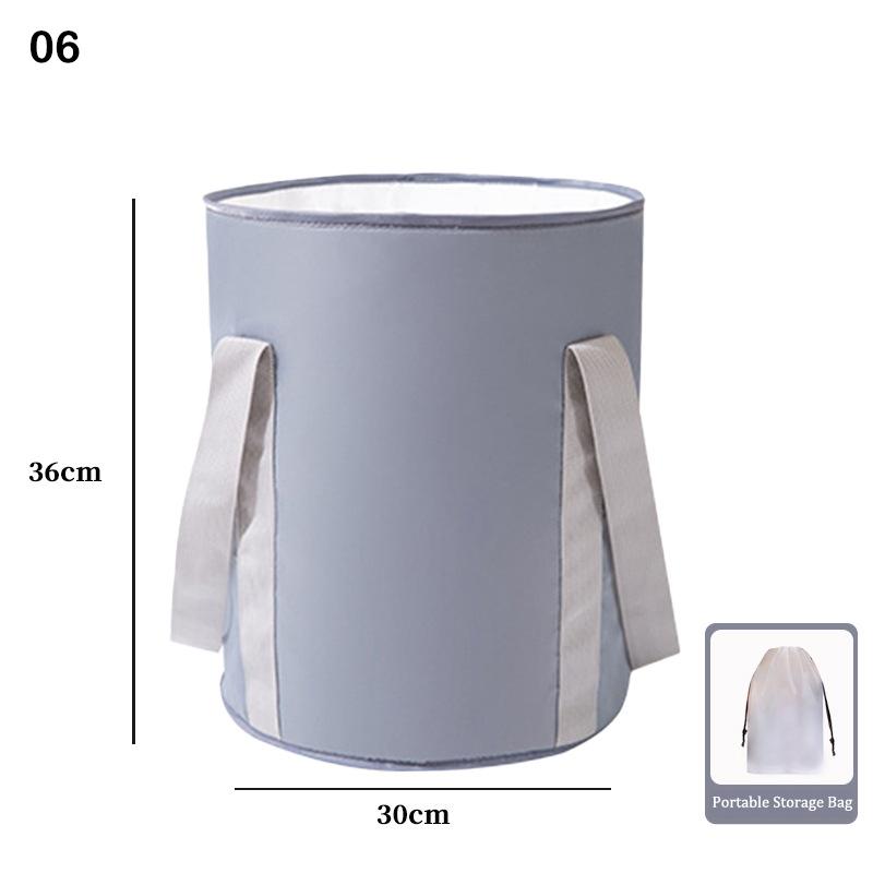 Portable Foldable Deep Soaking Foot Bath Tub High Bucket With Drainage For Home Spa Relaxation Travel Warm Soaker For Feet Care