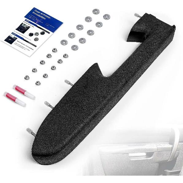 22818465 Front Left Driver Side Door Panel Armrest Repair For Chevrolet Silverado 2010-2014 GMC Sierra 2010-2014