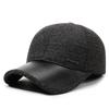 Middle-Aged and Elderly Father Cap Warm Old Man Cap Ear Protection Velvet Thick Riding Baseball Cap