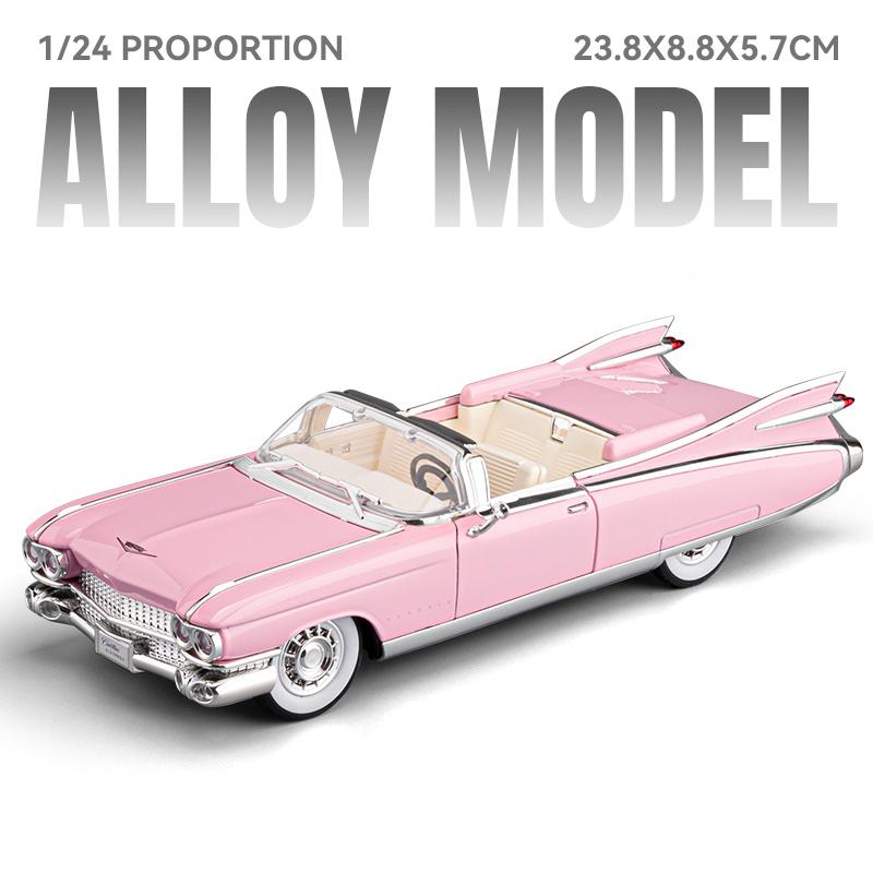 1:24 Eldorado Biarritz Series 62 Alloy Model Car Toy Diecasts Casting Sound and Light Car Toys For Children Vehicle