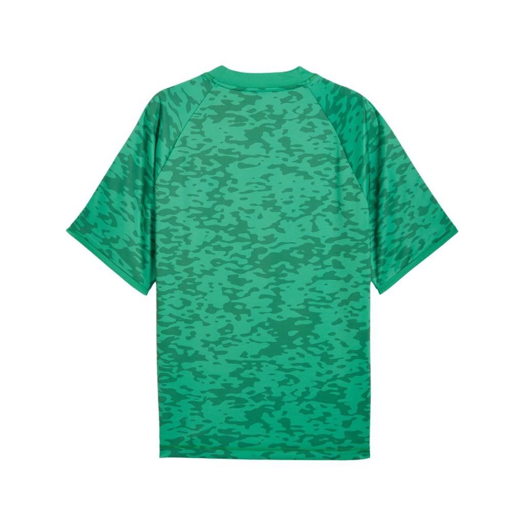Puma X Salehe Bembury Collaborazione Marocco Traspirante Ampia Maglietta a Maniche Corte con Dolcevita Basso da Uomo Top 635131-56