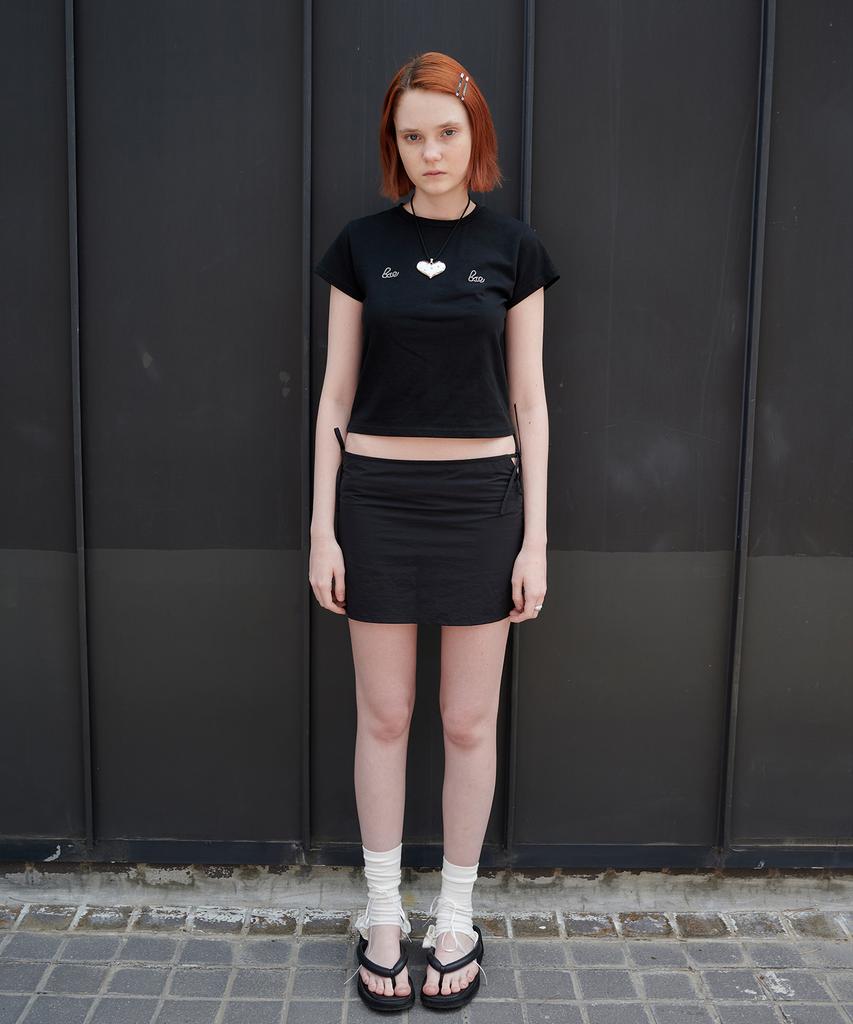 Baebae Bae Baby Tee (Black)