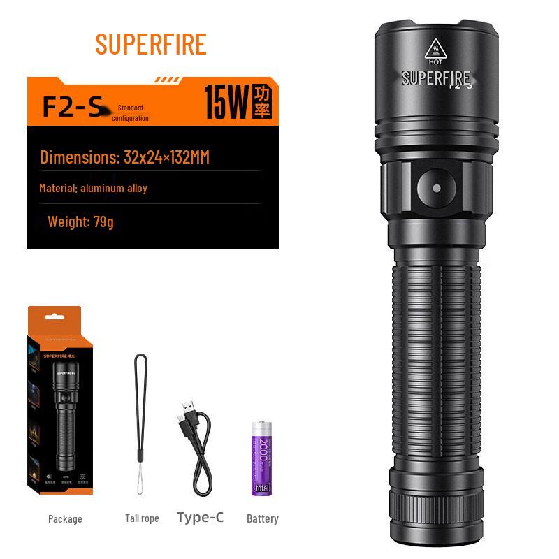 SupFire Rechargeable LED Flashlight Series