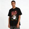 Cowboy Ghost Call Me Never Graphic Casual Top Pure cotton T-shirt