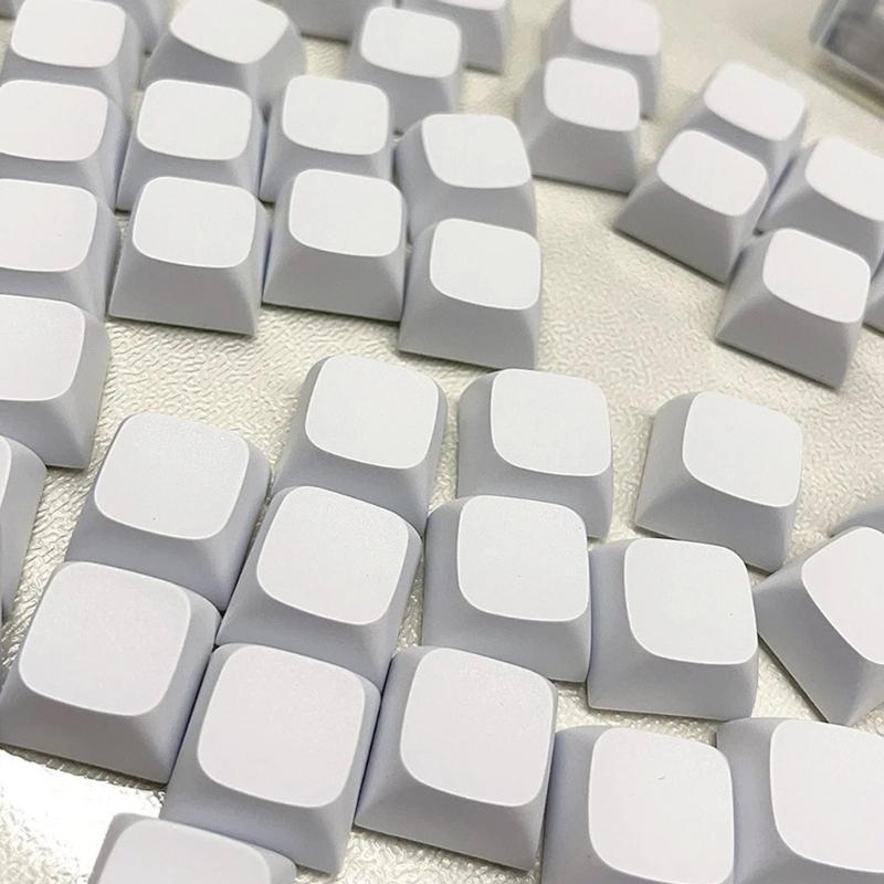 XDA Height 104 Key White Keycaps Durability PBT Keycap For Customizing Mechanical Keyboards At Home Or Work