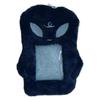 Chaveiro de Mochila de Pelúcia de Animal Fofo e Porta-Cartões - Pingente de 3 Polegadas para Fotos e Cartões