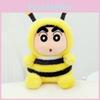 Crayon Anime Shinchan Crocodile Bee Bear Lobster Dress Up Plush Toy Doll Gift