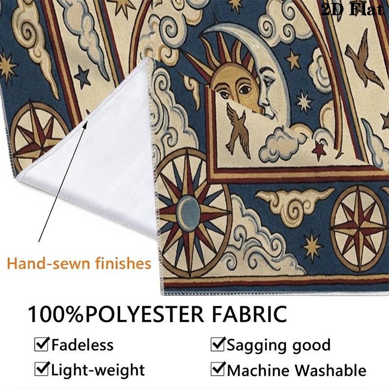 Sky Wall Tapestry Aesthetic Wall Hanging Printed Fabric Blanket Decorative Tapestries for Bedroom Living Room Home Decor