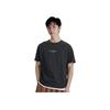 Li-Ning Fitness Series Simple Solid Color Round Neck Pullover Short Sleeve T-Shirt Men Tops Black ATSV115-1