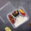 Saikeyou Disposable PP Plastic Takeout Meal Boxes