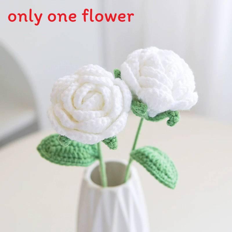 Romantic Rose Artificial Flowers For Wedding Home Decor With Realistic Fabric Material