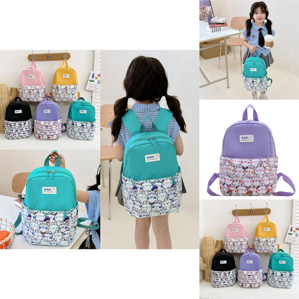 Modern Trendy Kids Cartoon Backpack Breathable Nylon Bag For Boys And Girls