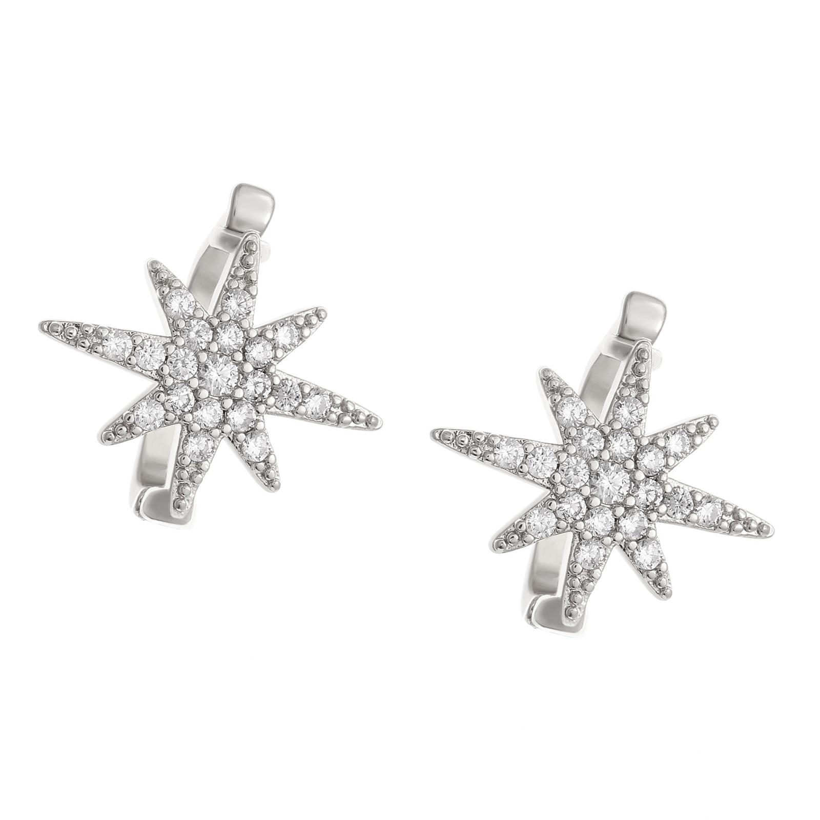 

Уникальный кафф для наушников в форме звезды, не требующий прокола, клипса для наушников, простые ювелирные изделия для наушников, подходит для различных случаев серебряный