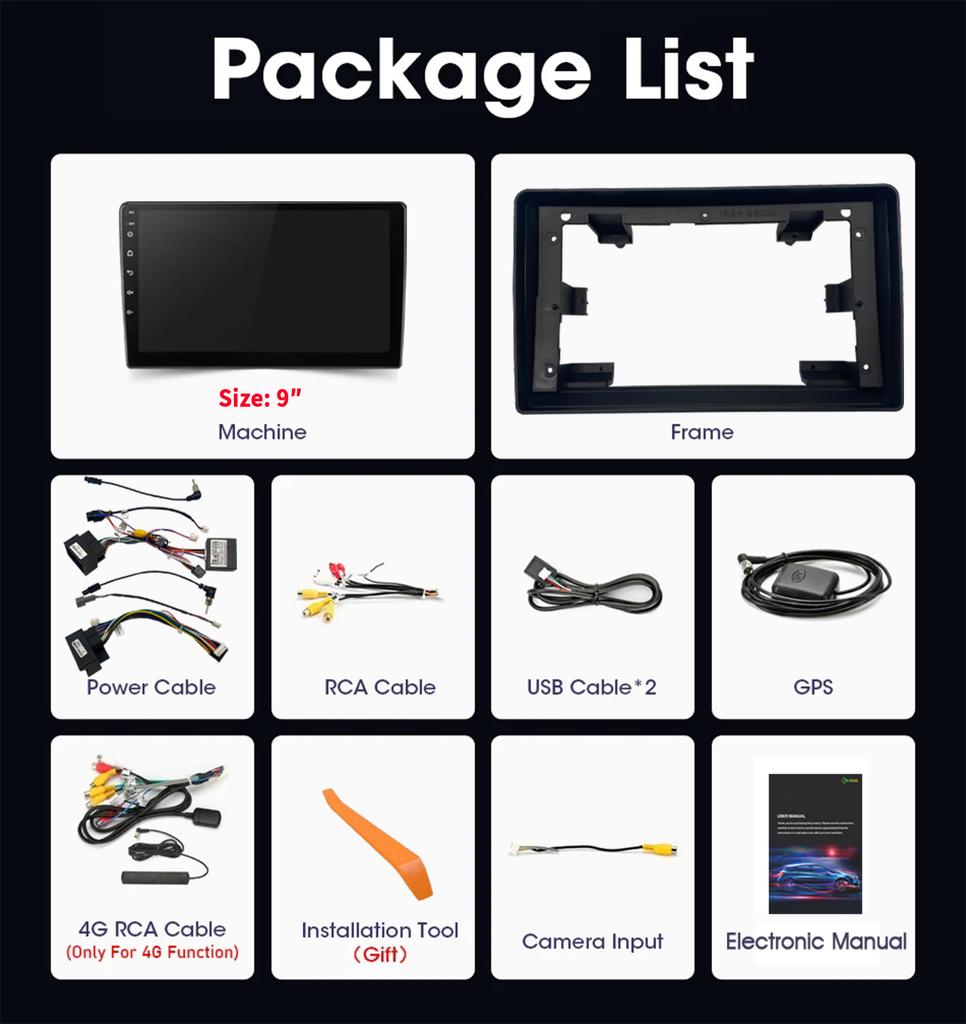 Car Radio Android 13 For Peugeot 308 T9 308S Year 2013-2017  Carplay Navigation GPS Stereo Multimedia Auto Touch Screen