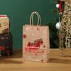 6pcs Snowflakes Gift Boxes DIY Candy Box New Christmas Paper Bag  Merry Christmas