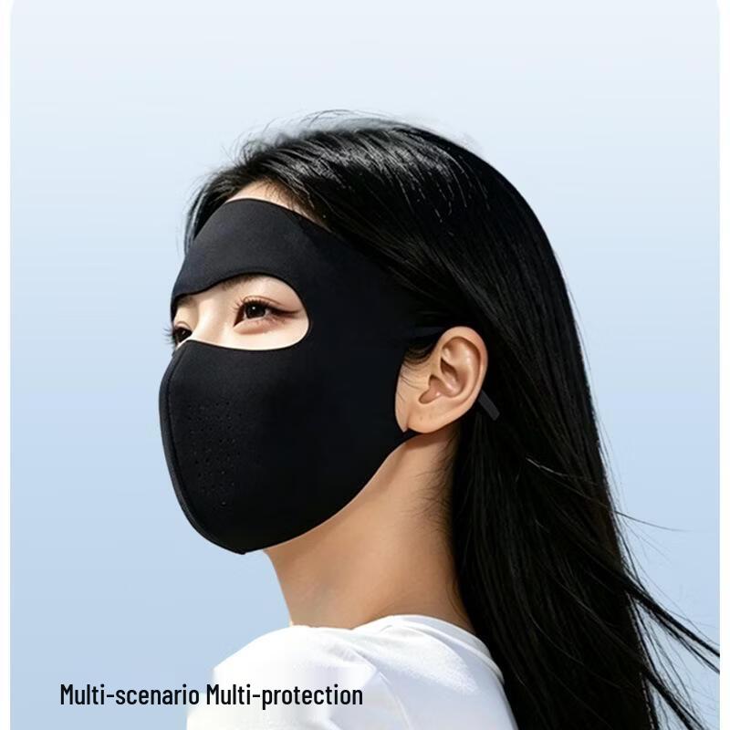 Muqingqingping Women's Summer Ice Silk Face Mask