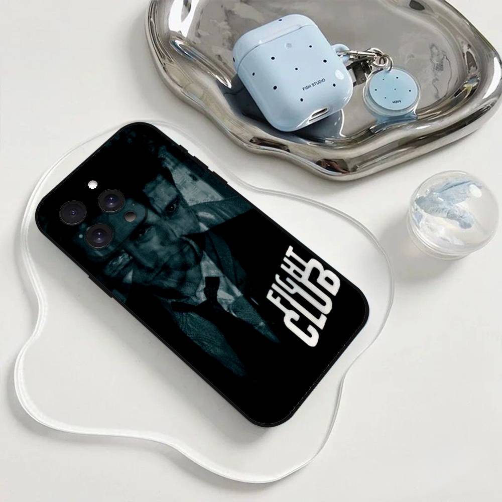 Fight Club Handyhülle Handyhülle Für Iphone 17 16 15 11 13 14 Pro Max X Xr Xs Max 12mini Schwarze Hülle Abdeckung Hülle