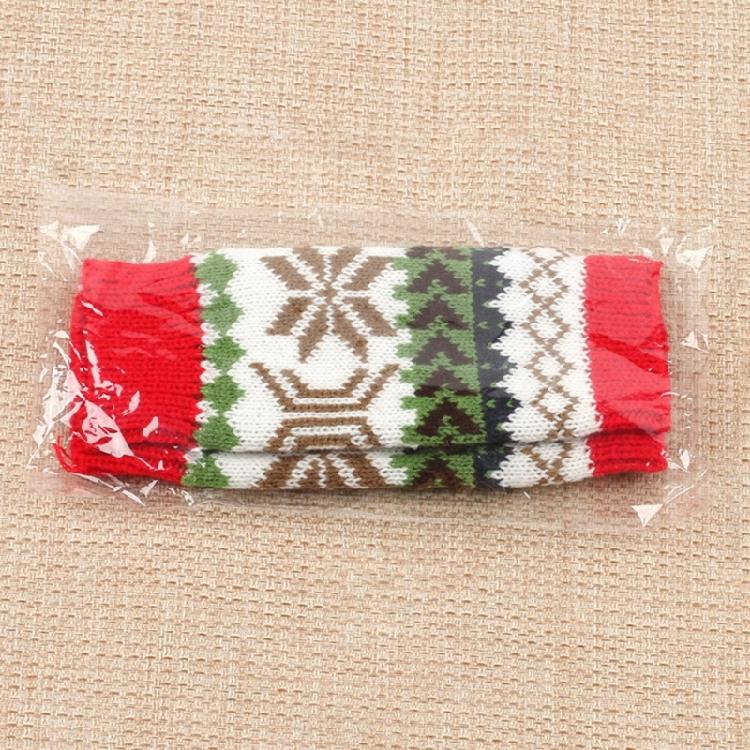 Teens Girl Colorful Christmas Gloves Decorative Oversleeves Women Accessories
