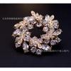 New Alloy Brooch High-end Niche Women's Peony High-end Pin Coat Suit High-end Versatile Brooch