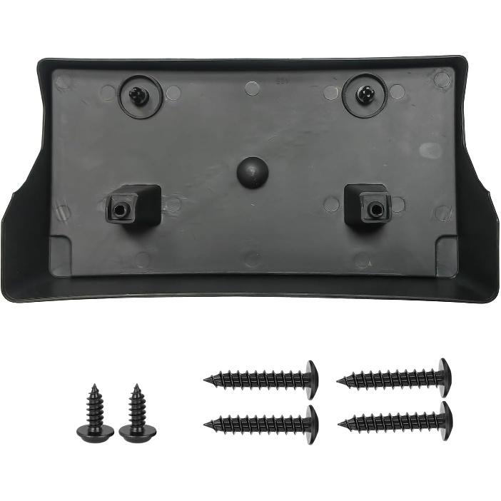 Front License Plate Frame Tag Mounting Bracket Holder Fits for 2019 2020 2021 2022 2023 2024 Ram 2500 3500 4500 5500 Replacement 68362197AA