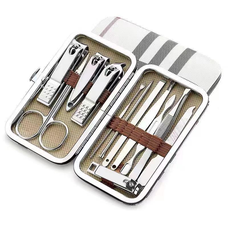 10-Piece Stainless Steel Nail Clipper & Manicure Set